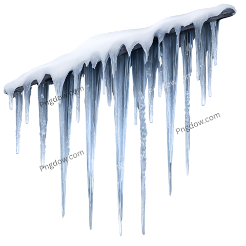High Quality Icicles PNG Image with Transparent Background Free Download