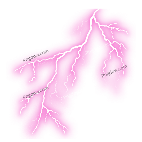 High Quality Lightning PNG Image with Transparent Background Free Download
