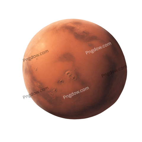Download Stunning Mars PNG Image with Transparent Background