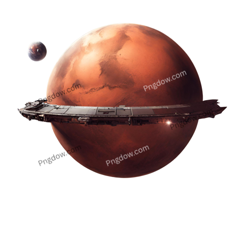 Stunning Mars PNG Image with Transparent Background Download Now