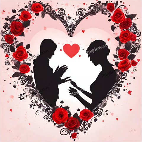 Romantic Valentines Day Love Heart Images for Couple