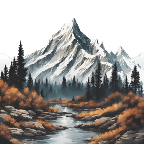 Download Mountain PNG Image with Transparent Background High Quality and Free