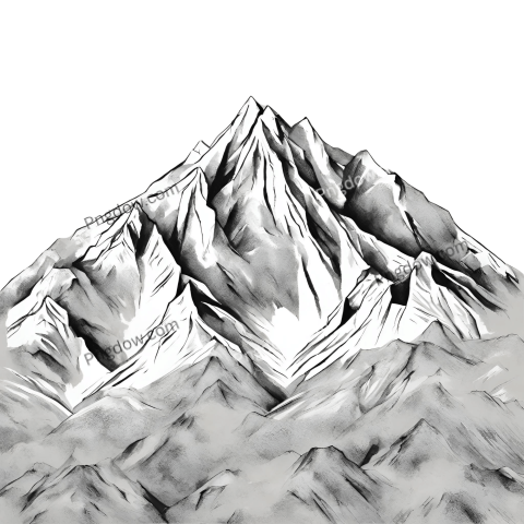 Mountain PNG image with transparent background, Mountain PNG