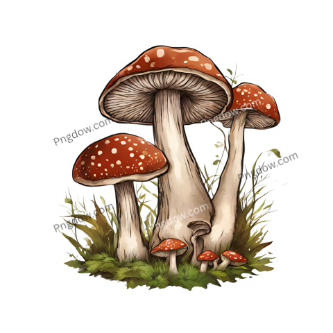 High Quality Mushroom PNG Image with Transparent Background   Download