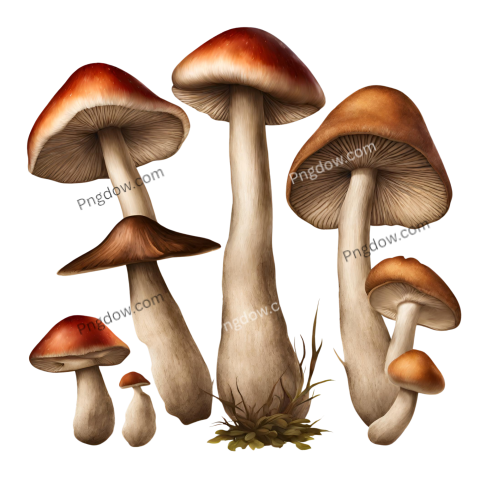 Stunning Mushroom PNG Image with Transparent Background   Download Now