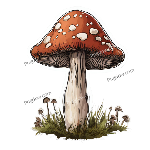 Download Stunning Mushroom PNG Image with Transparent Background