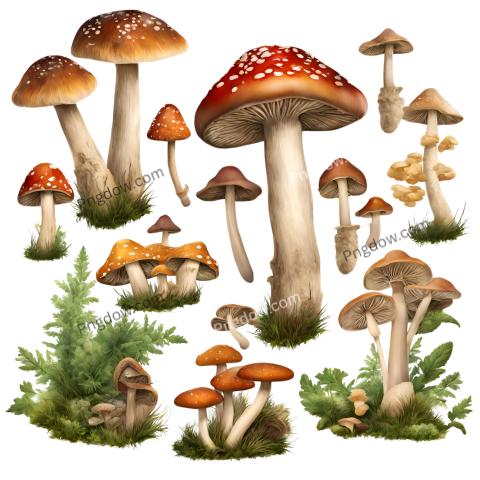 Exclusive Mushroom PNG Image with Transparent Background   Download Now!