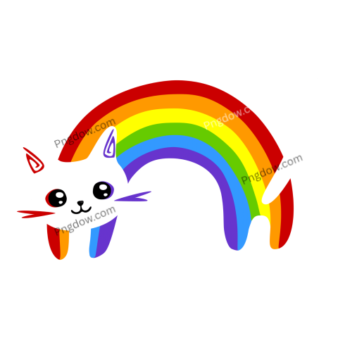 Rainbow PNG image with transparent background Rainbow PNG