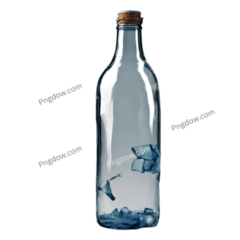 Broken bottle PNG image with transparent background, broken bottle png (20)