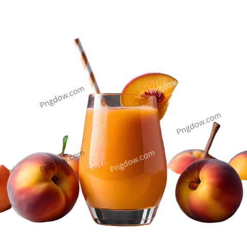 High Quality Peach PNG Image with Transparent Background Download Now