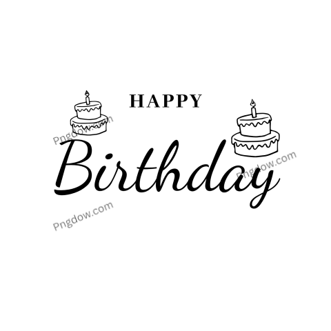 Happy birthday text | happy birthday, png