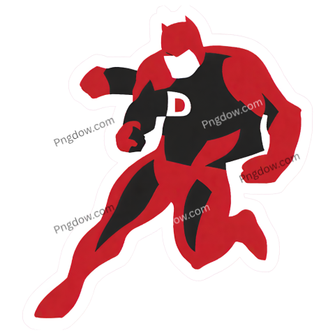 Sticker Daredevil PNG, Daredevil PNG