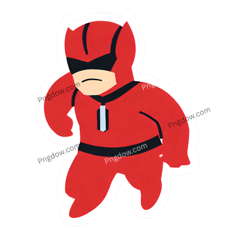 Sticker Daredevil PNG, Daredevil PNG, (3)