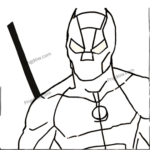 Doodle Daredevil PNG, Daredevil PNG, (1)