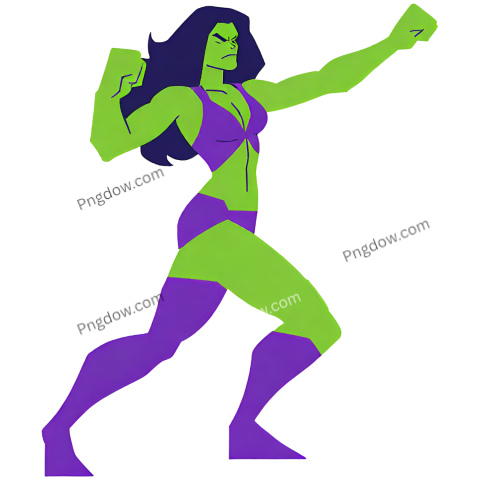 Smashingly Good: Where to Download She-Hulk PNG Images for Free