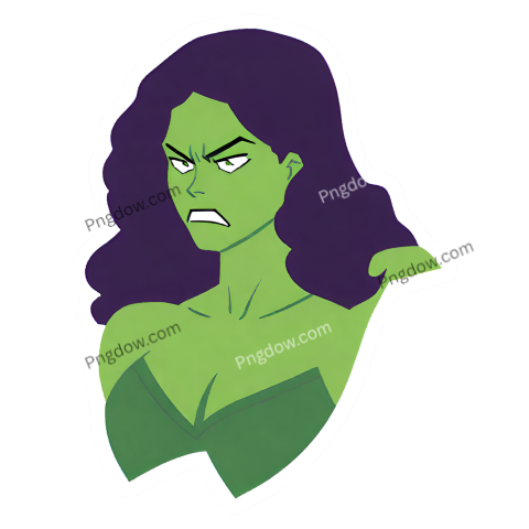 Make a Statement with She-Hulk Sticker PNGs: The Ultimate Fan Collection