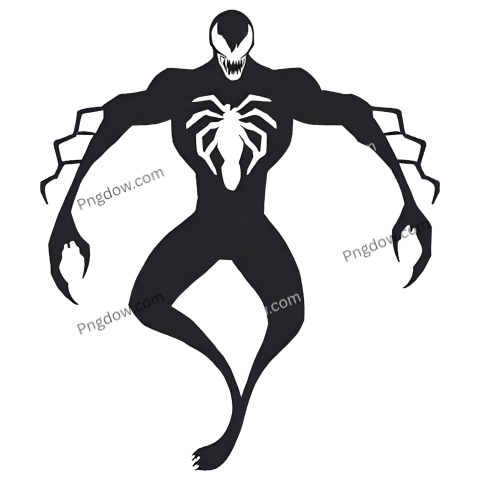 Venomous Vibes: Stunning PNG Images of the Lethal Marvel Character