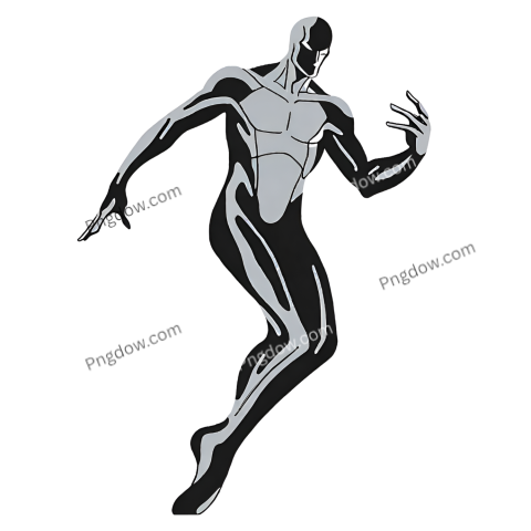 Dive into the World of Silver Surfer with These Free PNG Images!