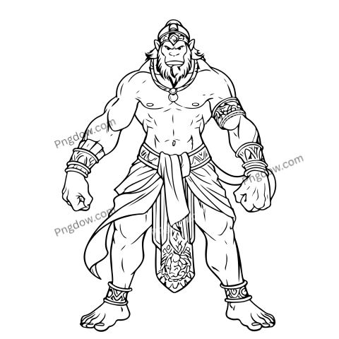 hanuman png background hd 4k