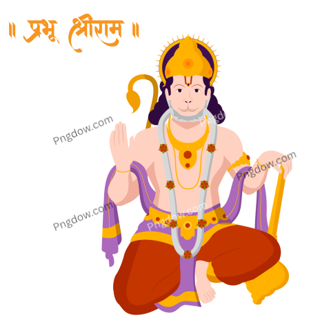 angry hanuman png