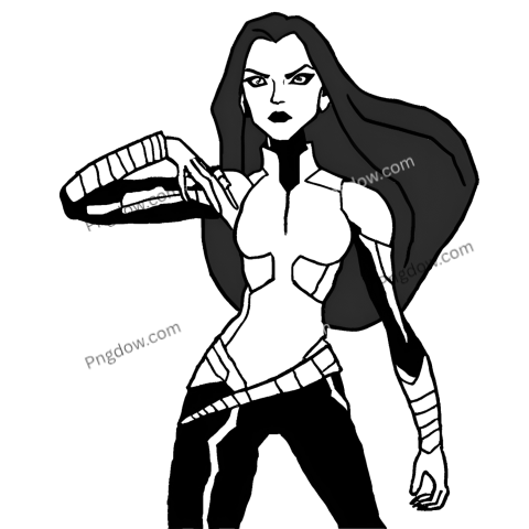 Doodle gamora png