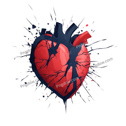 broken heart png transparent