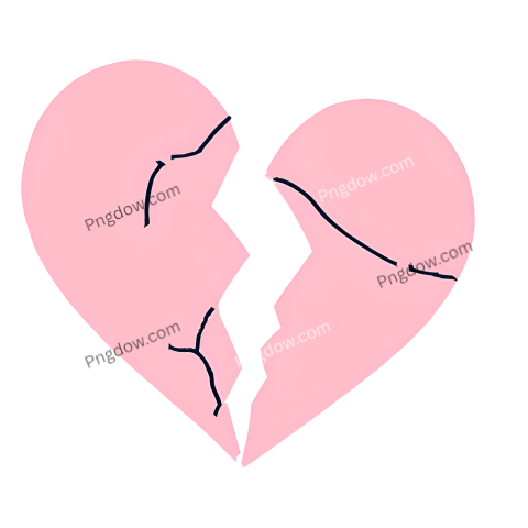 broken heart png transparent background (3)