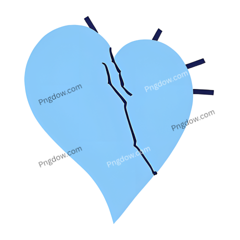 broken heart png transparent background (4)