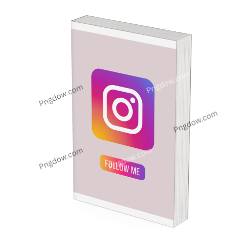 3D instagram logo