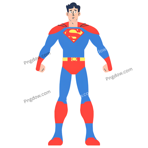 animated superman png