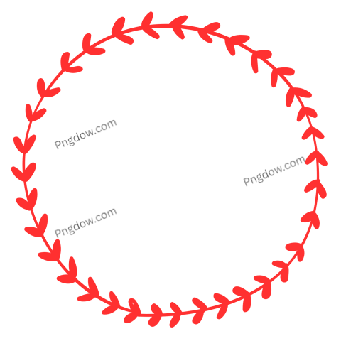 Red spiky circle png