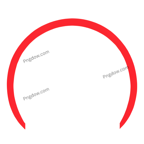 red circle transparent background