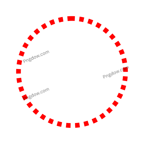 hand drawn red circle png