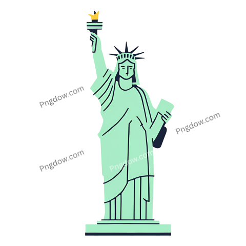 statue of liberty clipart png