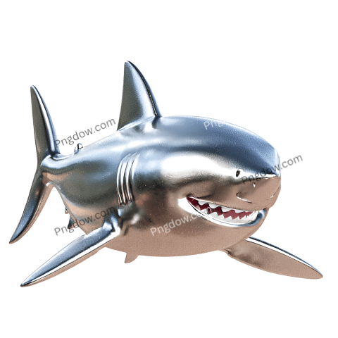3D baby shark png