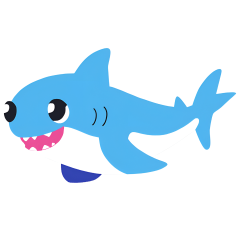 baby shark png design
