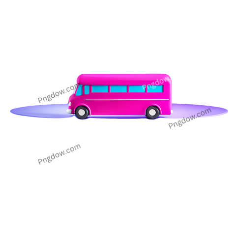 Bus 3D PNG