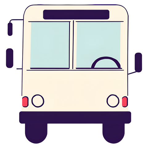 cartoon Bus PNG