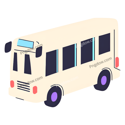 cartoon Bus PNG file