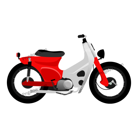 Motorcycle free vector illustration of a bike PNG