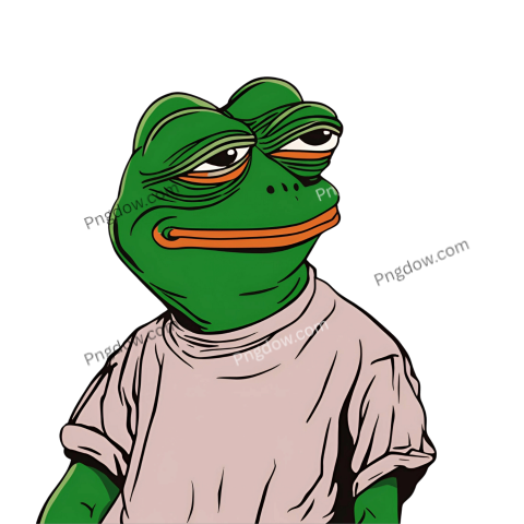 cartoon frog in a t shirt holding a cup Pepe the Frog transparent Png