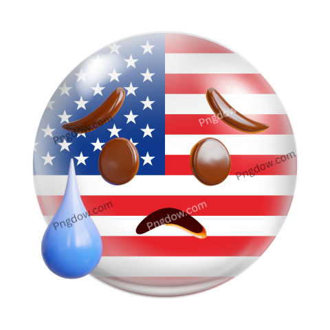 Screenshot of USA flag emoji