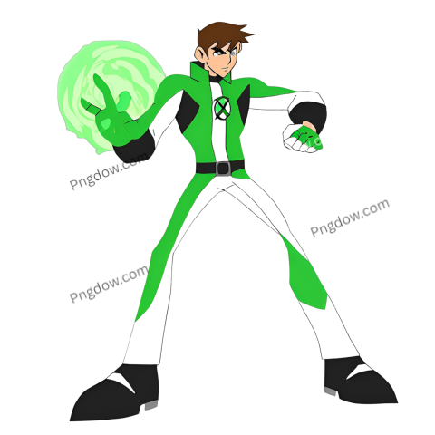 Green lantern superhero character, Ben 10 PNG