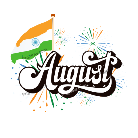 Illustration of Indian flag in vector format for 15 August celebration