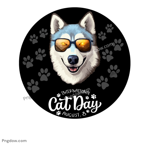 International Dog Day PNG logo