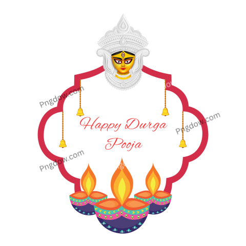 Durga Puja Durga Ashtami Navaratri, text png, Dussehra, holidays png