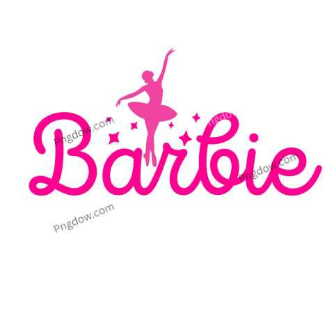 barbie text png transparent images