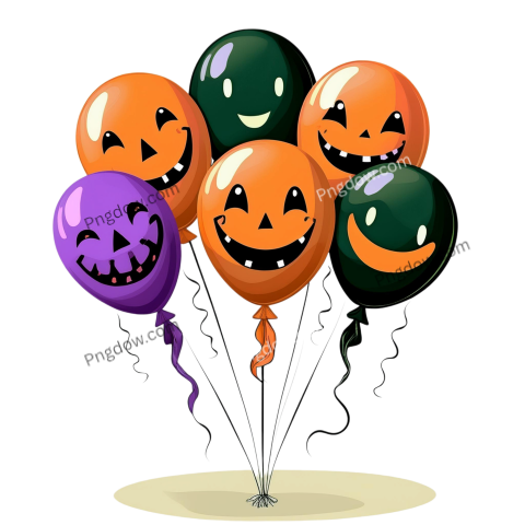 Floating Halloween Balloons for free