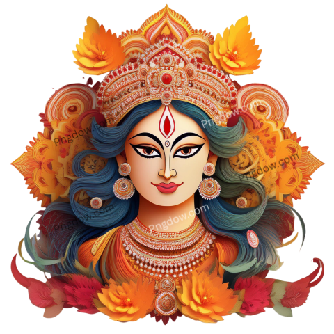 durga puja png for free