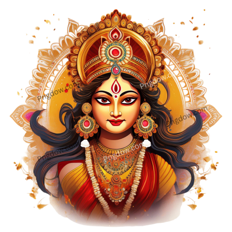 durga puja png for free download